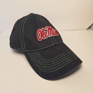Top of the World Ole Miss One Fit Blue/Red Baseball Cap/Hat